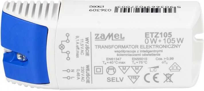 Zamel Transformator elektroninis 230/11,5V 0-105W ETZ105 (LDX10000038)