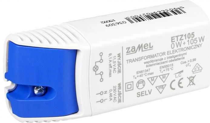 Zamel Transformator elektroninis 230/11,5V 0-105W ETZ105 (LDX10000038)