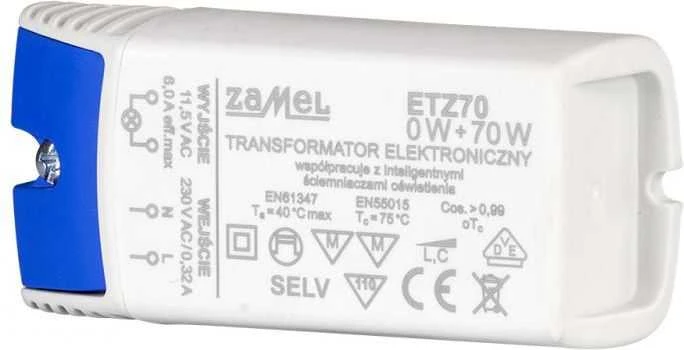 Zamel Elektroninis transformatorius 230/11,5V 0-70W ETZ70 (LDX10000043)