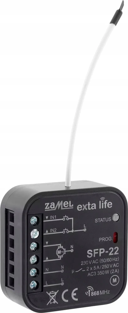 Zamel SFP-22 Radijas.BLINDS.CONTROL.BOX.DWICK