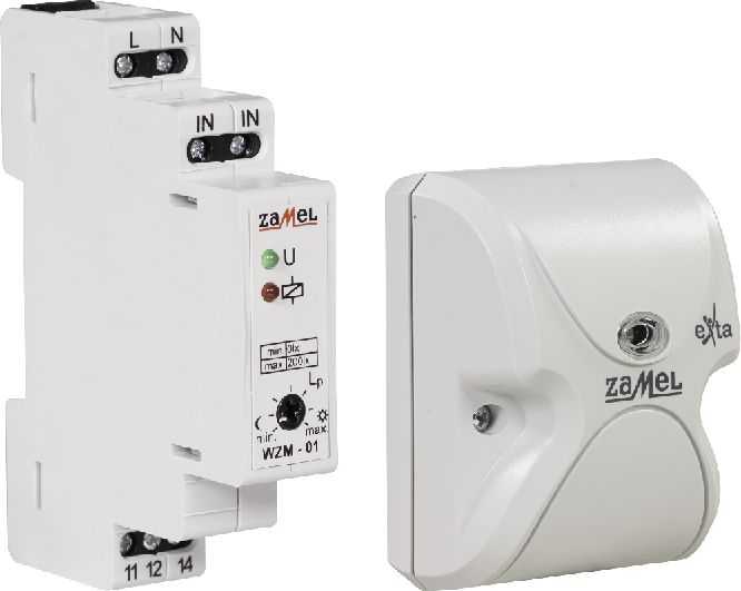 Zamel Jungiklis prieblandoje su SOS- 01 16A 230V 0- 200lx AC WZM-01 / SOS (EXT10000143)