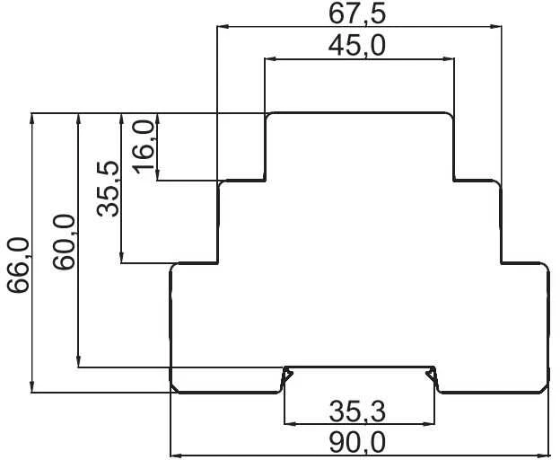 Zamel Laiptinės valdiklis 16A 48mA 1NO 230V AC ASM-01