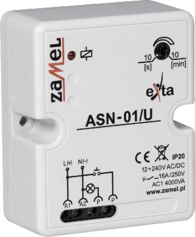 Zamel laiptų laikmatis 12–240 V AC / DC ASN-01/U (EXT10000011)
