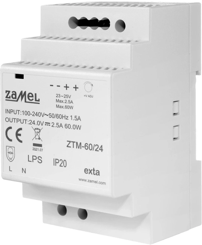 Zamel MAITINIMO 60W 24V ZTM-60/24