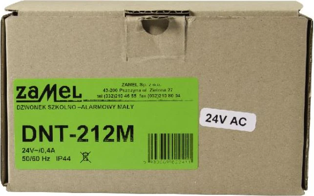 Zamel Mokyklos pavojaus signalas DNT- 212M 24V mažas (SUN10000059)