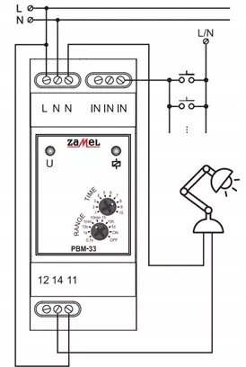 Zamel BISTAB RELĖ. LAIKAS PBM-33