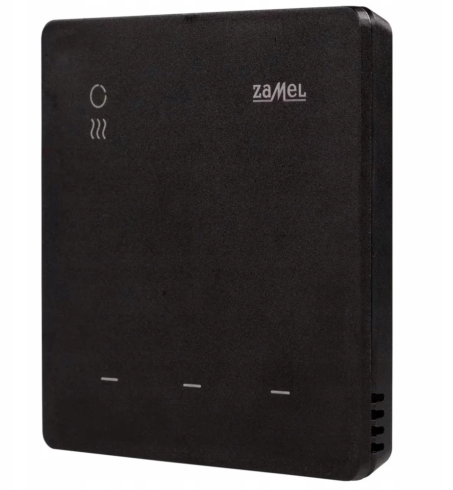 Zamel Supla GKW-02 – šildymo valdiklis – WiFi – Android / iOS programėlė – juodas