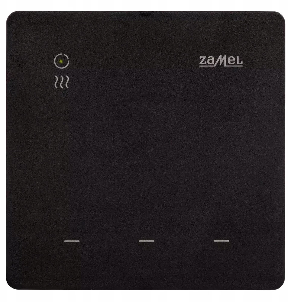 Zamel Supla GKW-02 – šildymo valdiklis – WiFi – Android / iOS programėlė – juodas