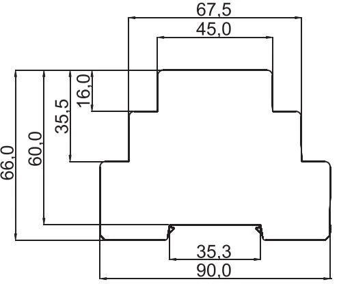 Zamel Signalizacijos modulis 230V AC EDM-01