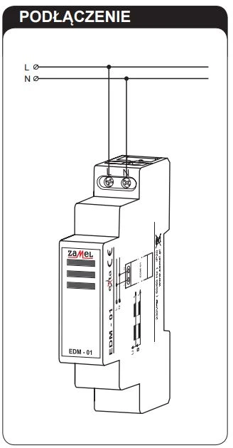 Zamel Signalizacijos modulis 230V AC EDM-01