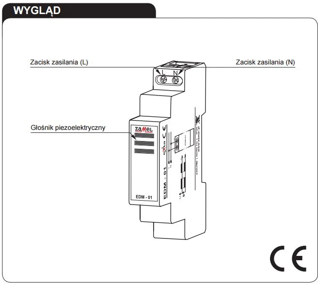 Zamel Signalizacijos modulis 230V AC EDM-01