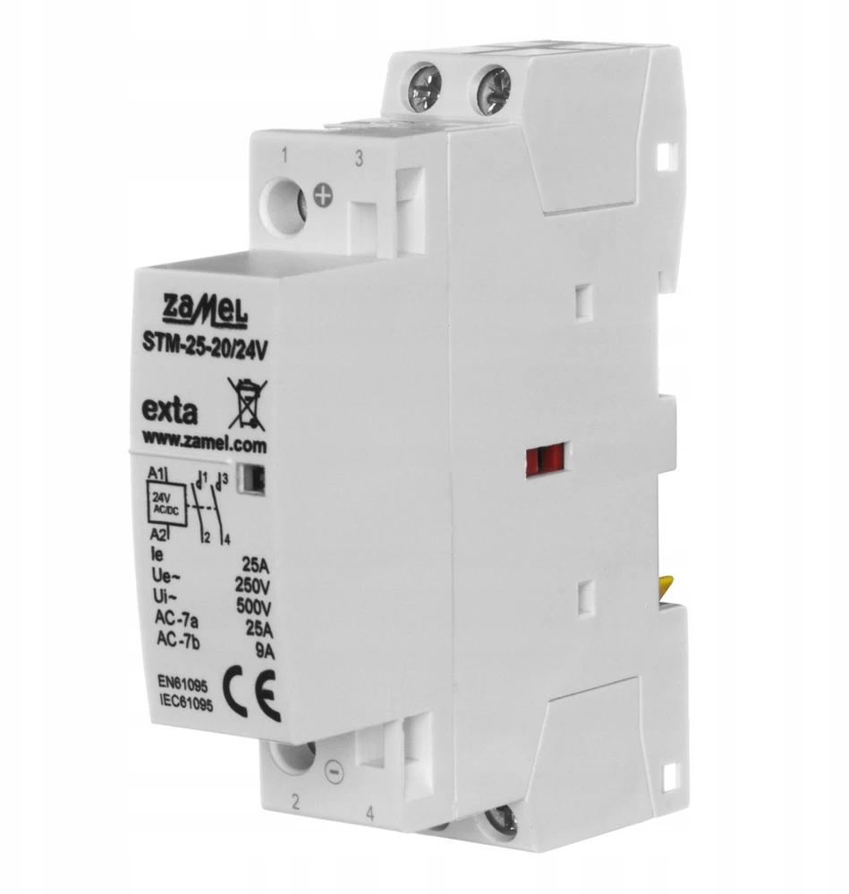 Zamel KONTAKTORIUS 25A 2XNO 24V STM-25-20/24V