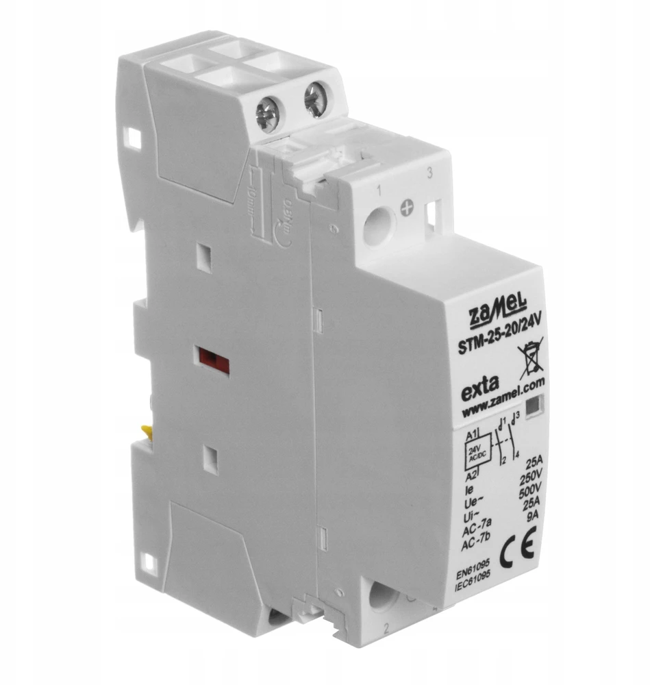 Zamel KONTAKTORIUS 25A 2XNO 24V STM-25-20/24V