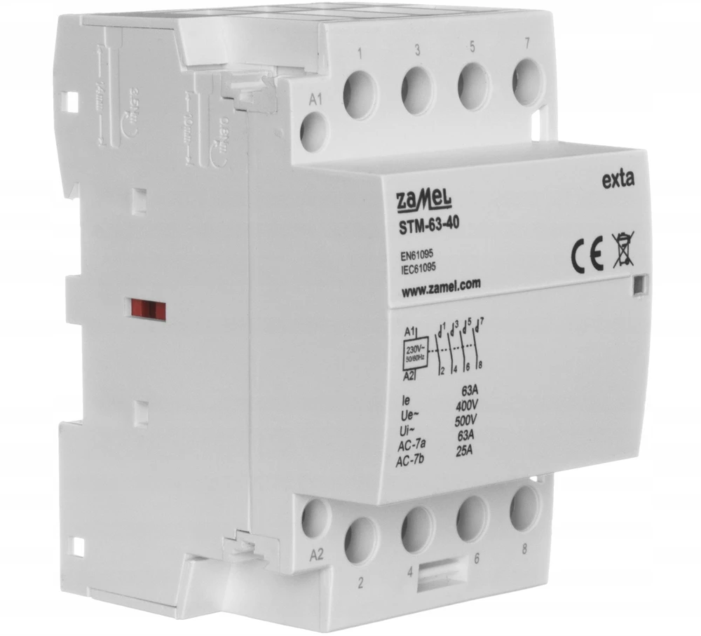 Zamel KONTAKTORIUS 63A 4XNO STM-63-40
