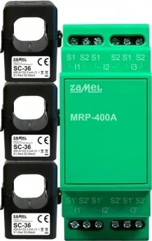 Zamel Supla Transformatoriaus išplėtimo modulis MEW-01 - 3x SC-36 400A transformatorius - Zamel MRP-400A