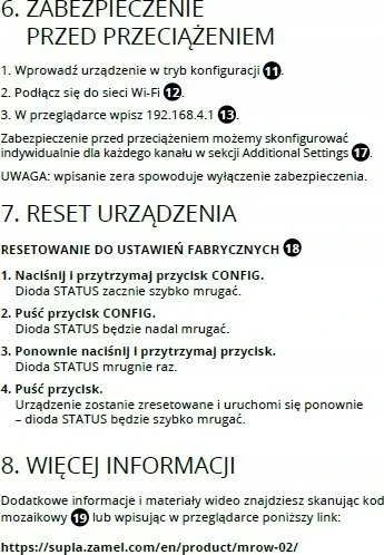 Zamel Supla Zamel mROW-02 - WiFi apšvietimo valdiklis - Android/iOS programa