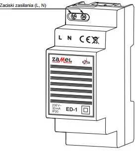 Zamel Call bell 230V AC ED-1