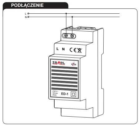 Zamel Call bell 230V AC ED-1