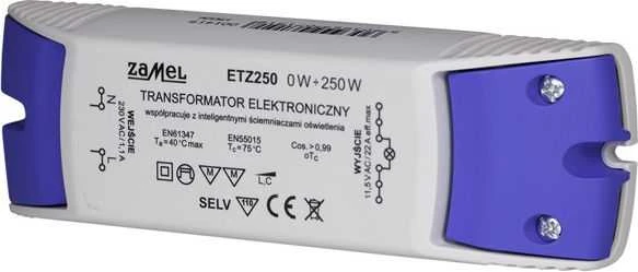 Zamel Transformator elektroninis 230/11,5V 0-250W ETZ250 (LDX10000104)