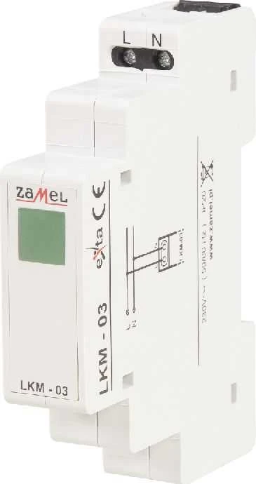 Zamel Wskaźnik zasilania 230V LED žalia LKM-03-20 (EXT10000045)