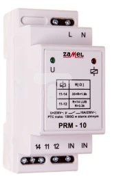 Zamel PRM-10 relės varžos PTC zondas 230V AC