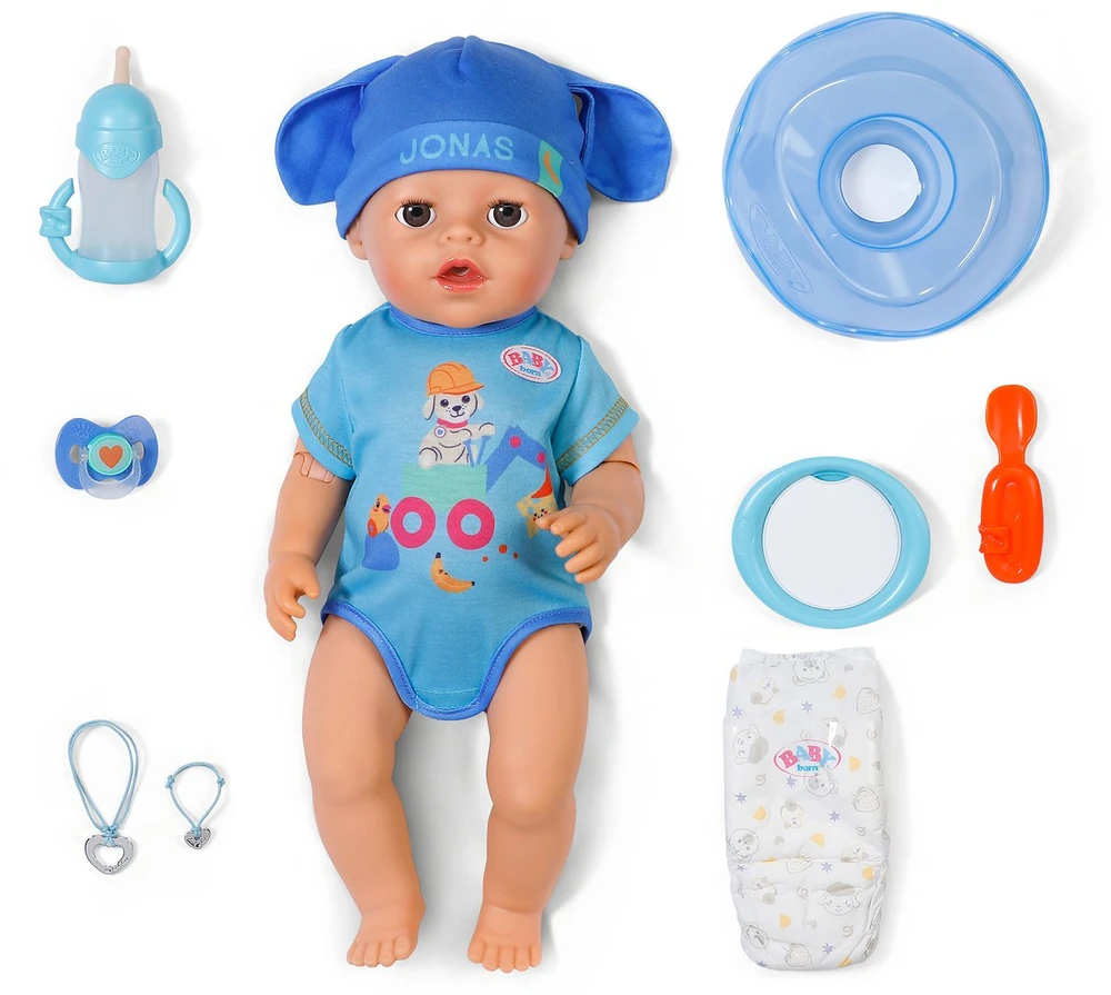 Zapf BABY BORN „Click & Play“ lėlytė JONAS, 43 cm