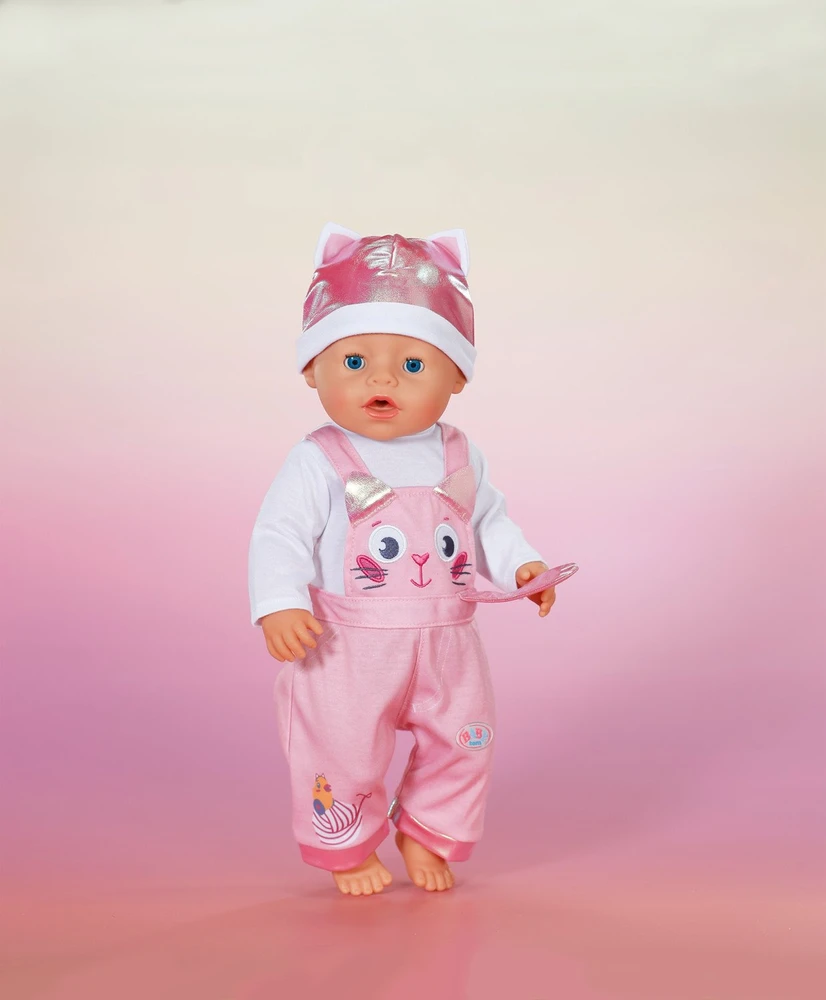 Zapf Baby born kombinezonas su kepure 43 cm