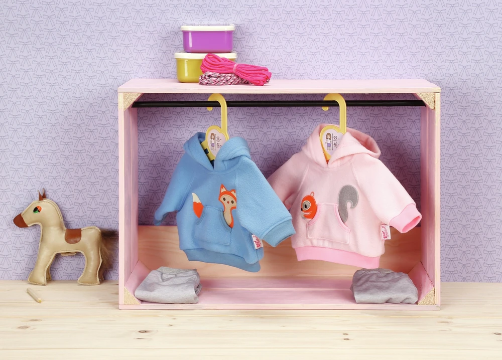 Zapf Dolly Moda Jogging Suit Rožinė L