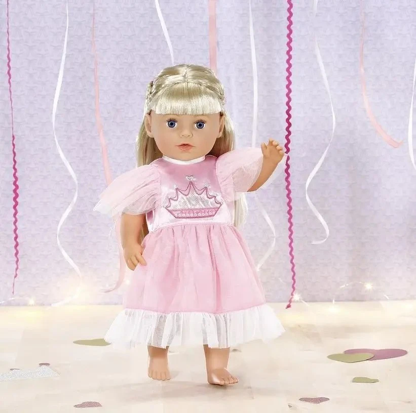 Zapf Dolly Moda princesės suknelė 43cm