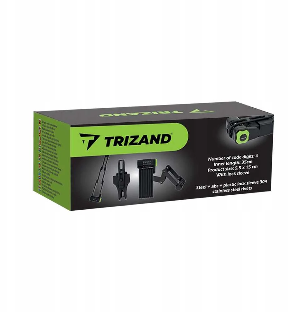 Trizand 25733 sulankstomas dviračio užraktas