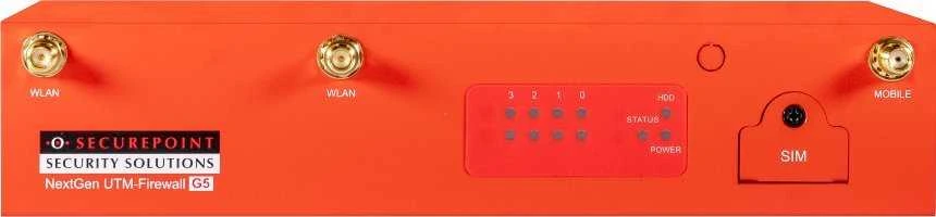 Maršrutizatorius Scheppach „Securepoint RC200 G5“ užkarda (aparatinė įranga), darbalaukio versija, 4,65 Gbit/s