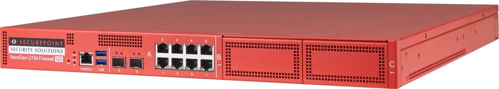 Maršrutizatorius Zapora jungiama į tinklą Securepoint SECUREPOINT FIREWALL RC1000R G5