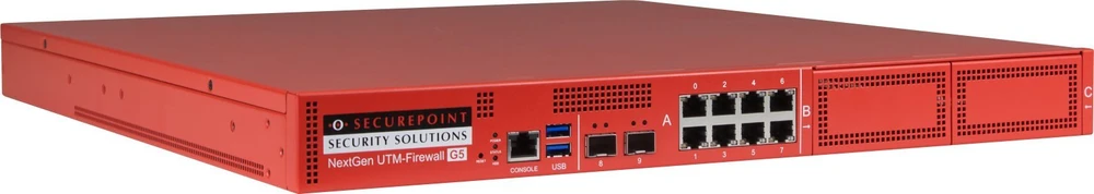 Maršrutizatorius Zapora jungiama į tinklą Securepoint SECUREPOINT FIREWALL RC1000R G5