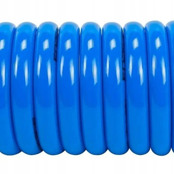 Žarna skalbimo mašinai ir indaplovei Forsage Pneumatinė spiralinė žarna PU 10x14mm 15m su greitajungėmis