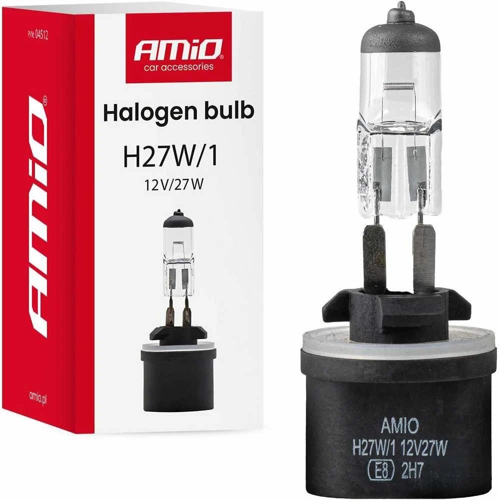 Halogeninė lemputė H27W/1880 12V 27W PG13 amio-04512