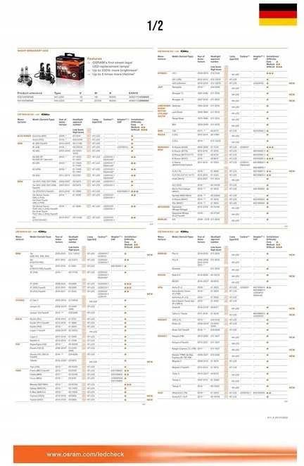 Osram išmanioji „Canbus H7 LEDSC03“ lemputė
