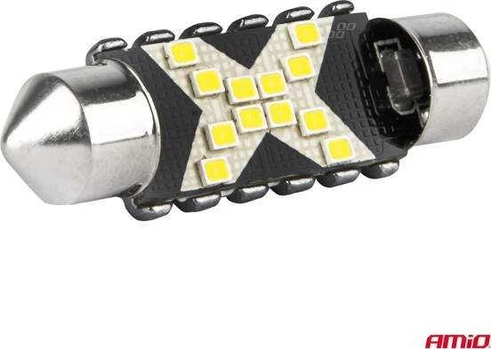 C5W festoon LED lemputė, 36 mm, 12SMD