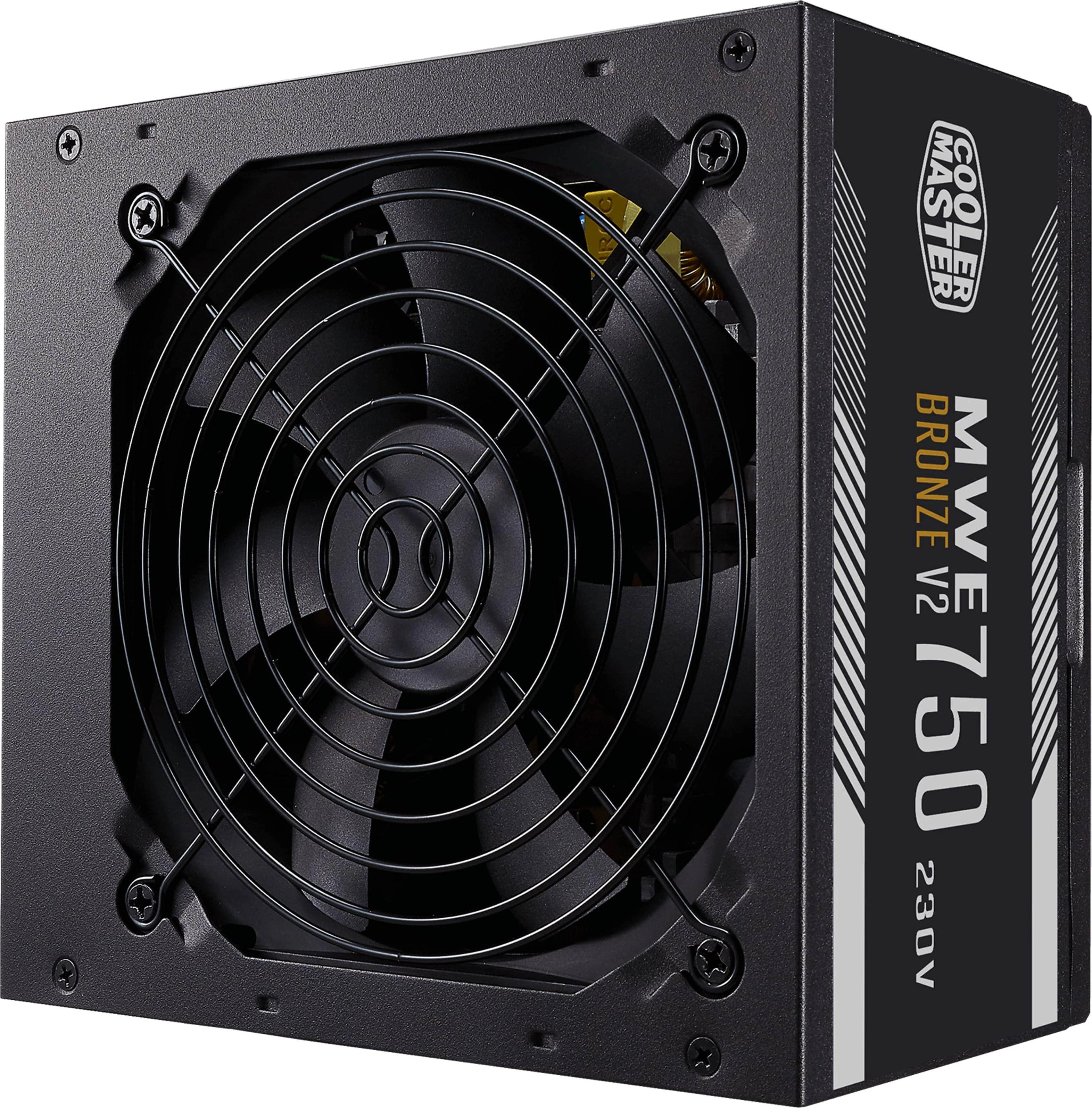 „Cooler Master“ MWE Bronze 750W V2 maitinimo šaltinis - 230V 80+ Bronze
