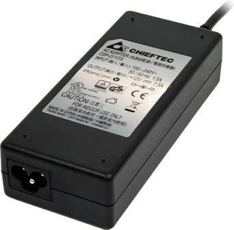 Chieftec 85W adapteris su technine etikete