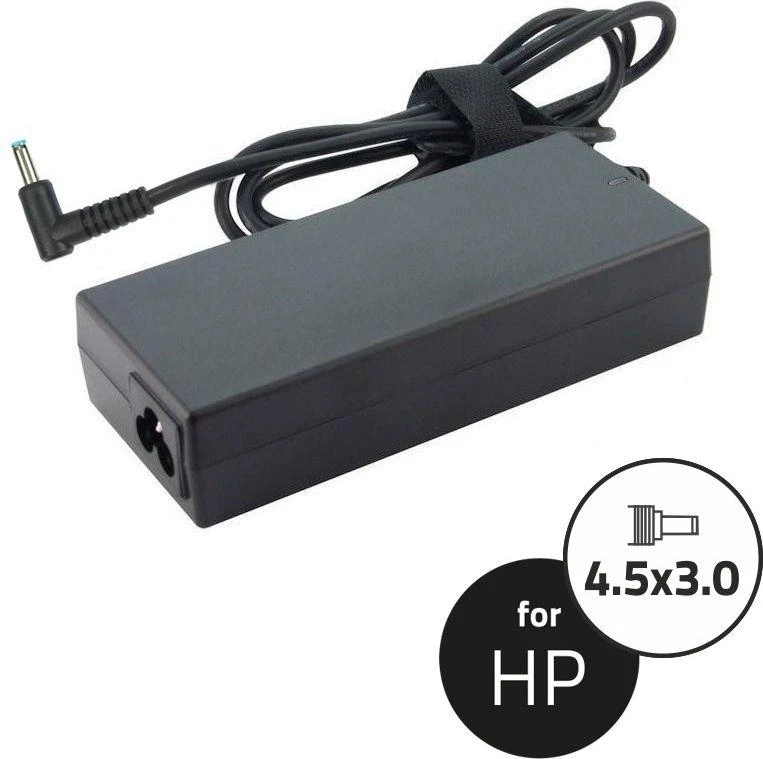 QOLTEC 50051 Nešiojamas kompiuteris AC maitinimo adapteris 65W 19.5V 3.33A 4.5x3.0+pin +maitinimo laidas