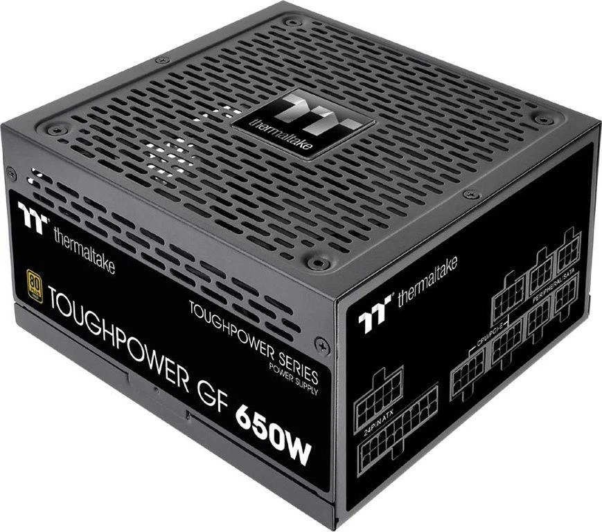 Maitinimo blokas Thermaltake Toughpower  ATX 650W Gold / 20+4 pin ATX Juodas