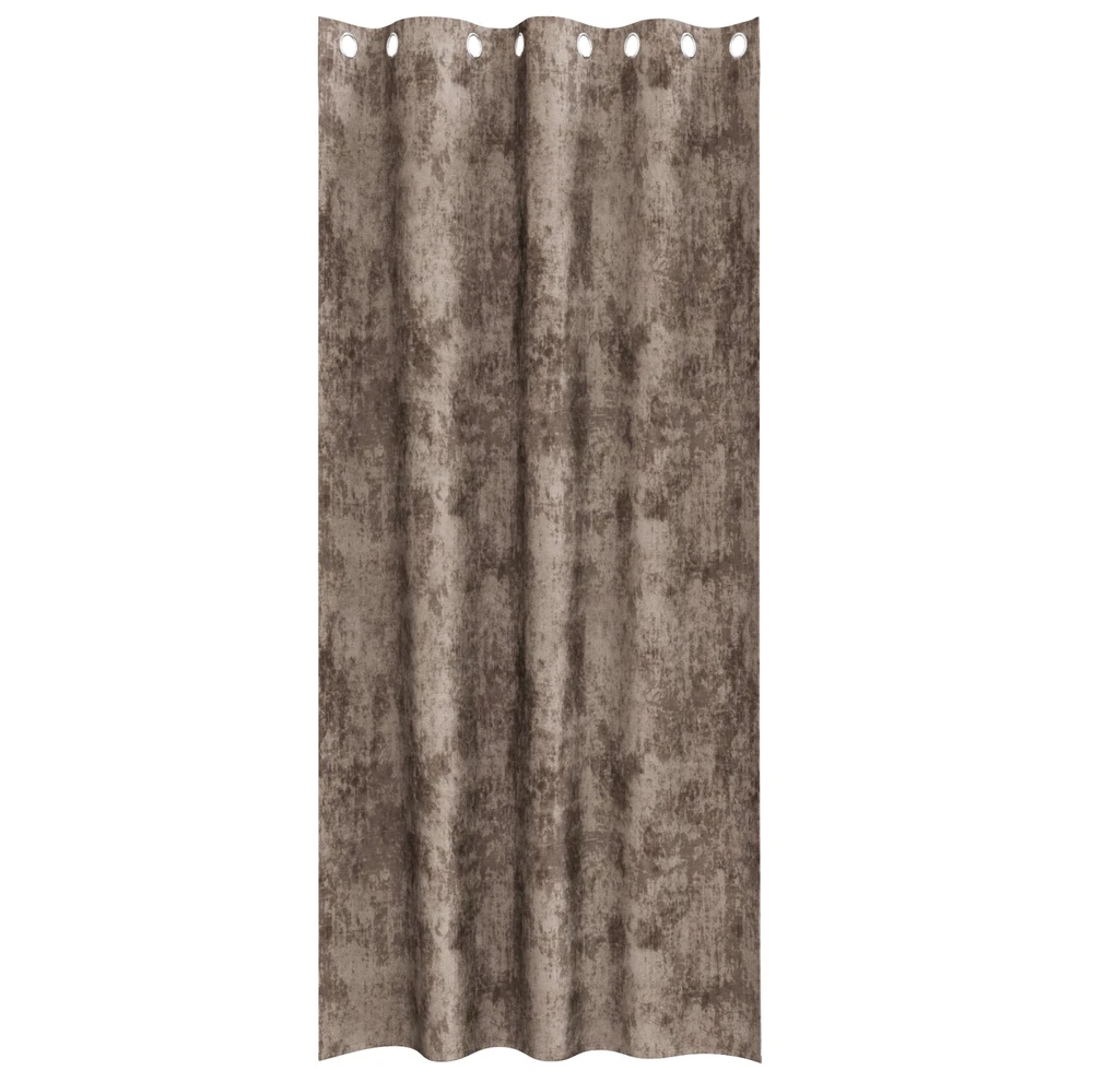Aksominio tipo užuolaidos 2 vnt. Kapučino 260 x 140 cm Aksomas