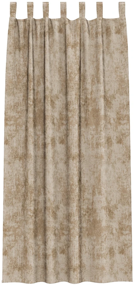 Aksominio tipo užuolaidos 2 vnt. šampano 260 x 140 cm Aksomas