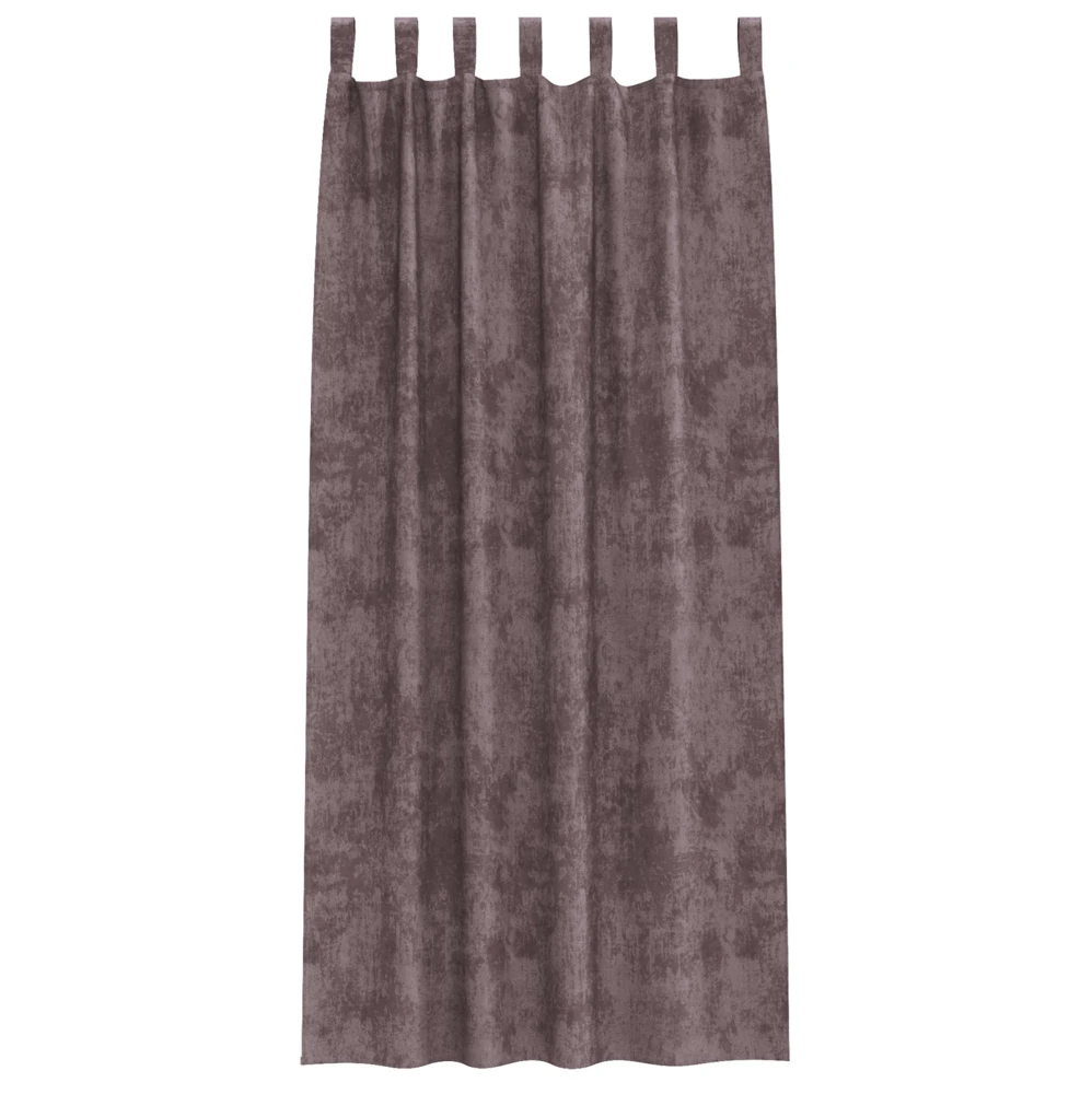 Aksominio tipo užuolaidos 2 vnt. Ruda 260 x 140 cm Aksomas