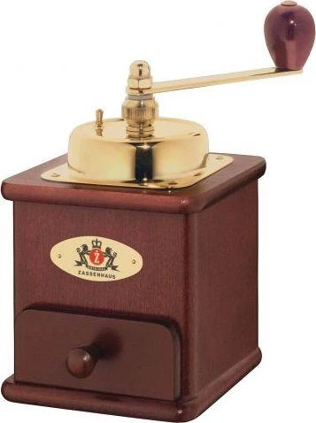 Kavamalė Zassenhaus Coffee Mill Brasilia buko medienos mahagoni