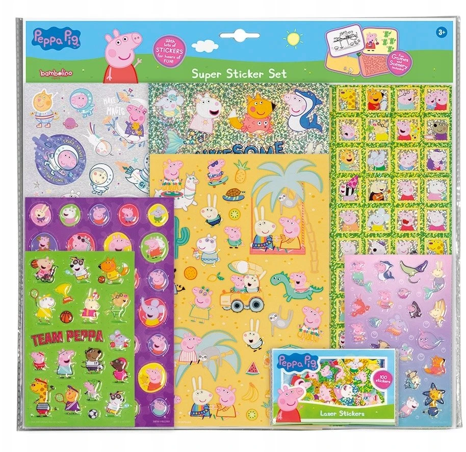 Zdesign Ccg Mz Import CCG super set naklejki Peppa 7ark 60167