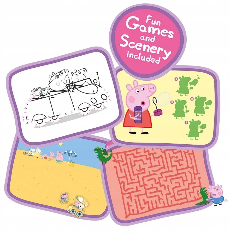 Zdesign Ccg Mz Import CCG super set naklejki Peppa 7ark 60167
