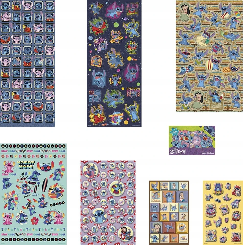 Zdesign TOTUM DISNEY STITCH lipdukų rinkinys, 700062