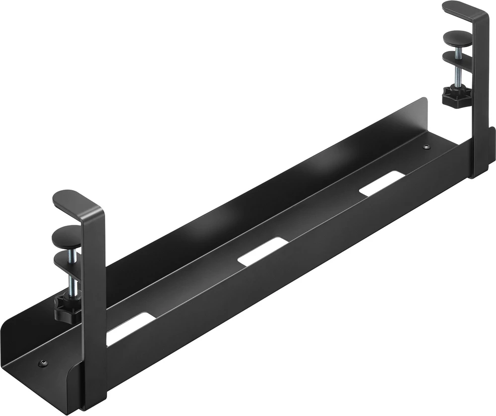 ZE Kommunikationstechnik InLine® Kabelių valdymo bėgelis, skirtas montuoti po stalu su varžtiniais gnybtais