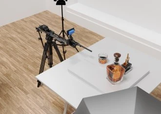 Objektyvas Kameros Slankiklis - Zeapon Micro 4 M500 379mm Ilgis 590mm Kelionė 12kg Apkrova